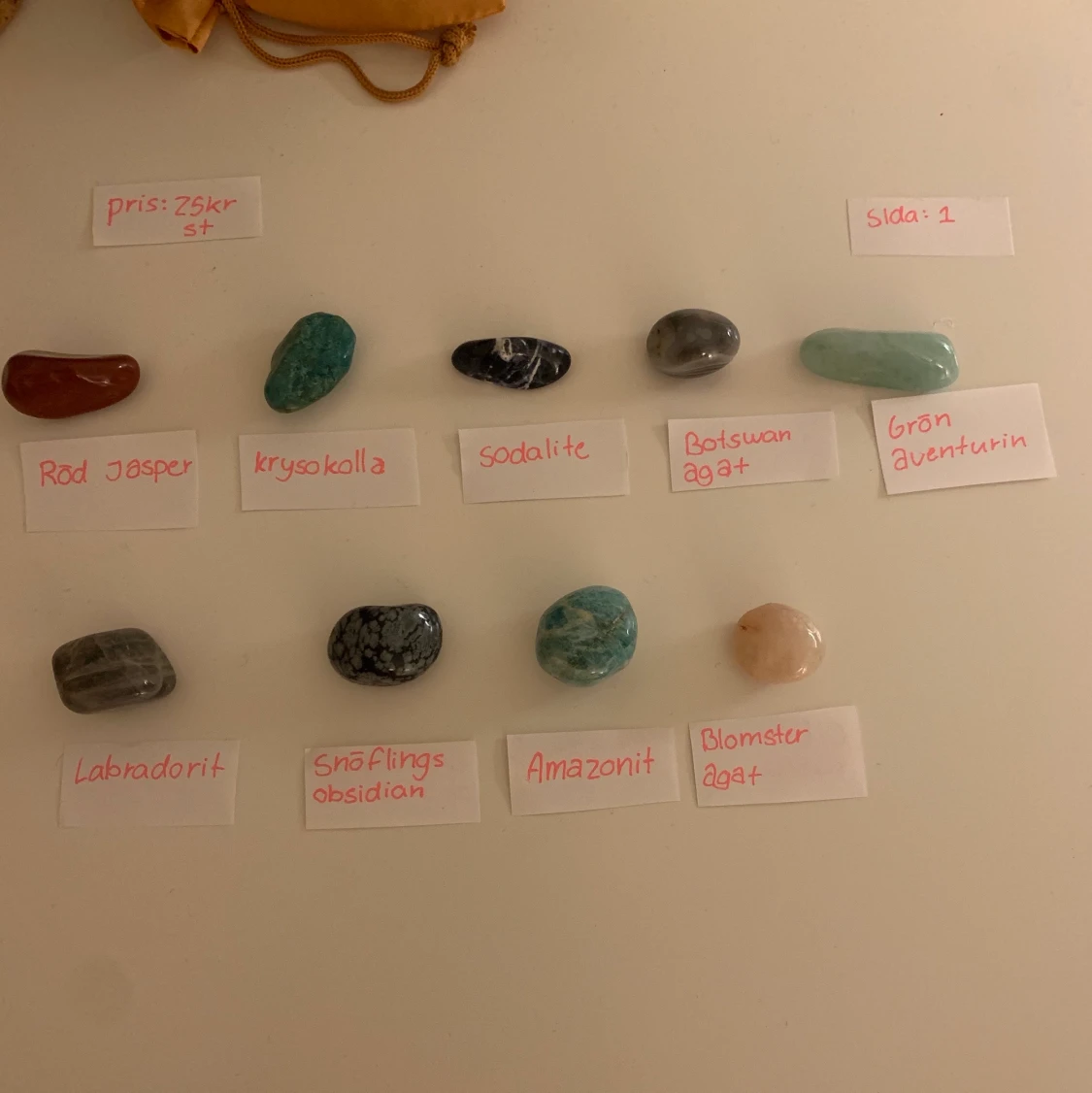 Äkta kristaller i super skick!