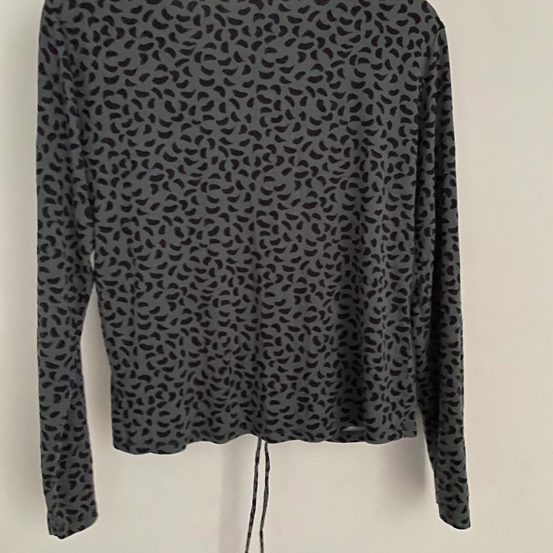 Mönstrad långärmad tröja  - 90