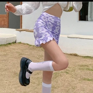 Cute floral skirt  - 💜brand new cute floral skirt that is stretchy💜  Keep in mind there is no zipper so you have to put it on over your head   DM me before purchase as shipping prices may vary