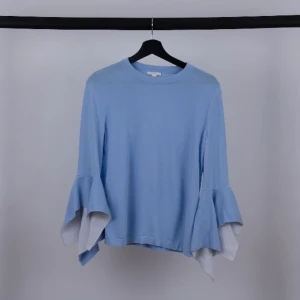 COS - blus blå - Storlek: S - 63% viskos 37% polyamid