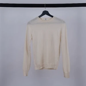 UNIQLO - Kashmir tröja beige  - Storlek: XS - 100% Kashmir 