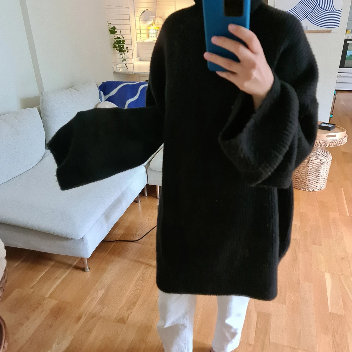 STOR stickad tröja - 90