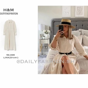 Beige lång klänning  - Helt ny! Aldrig använd 