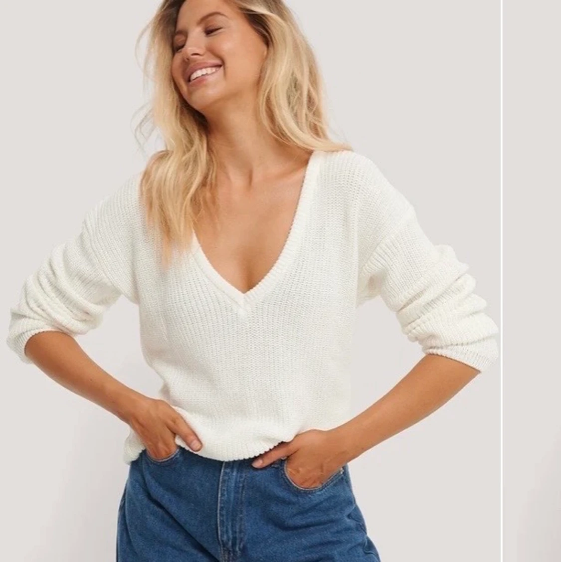 Finstickad tröja  - 90