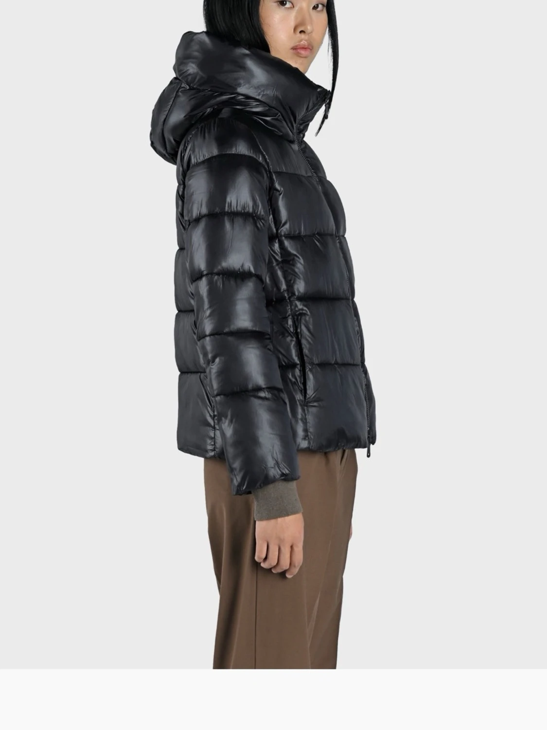 Svart pufferjacka  - 1