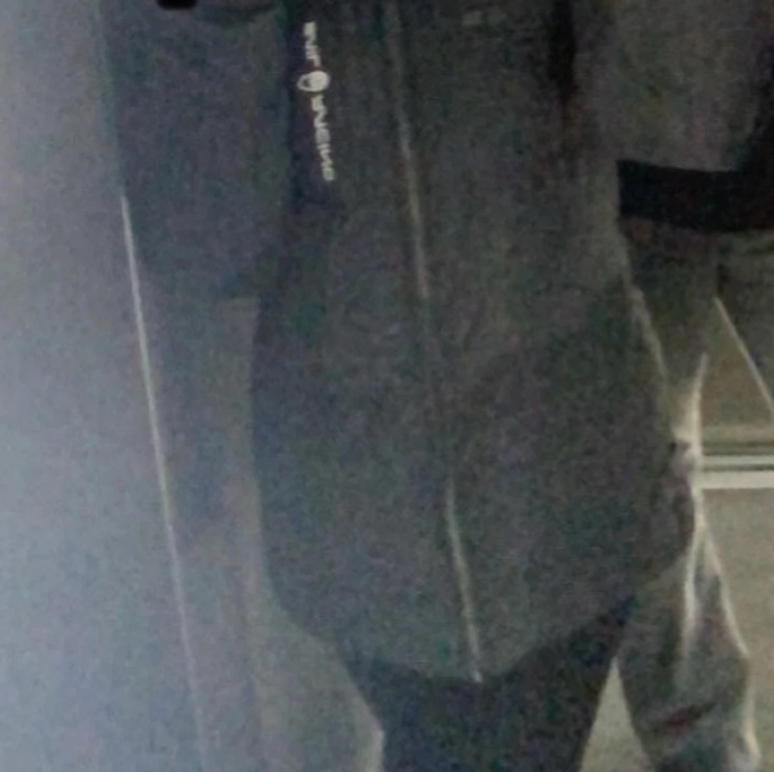 Svart sail racing pufferjacka