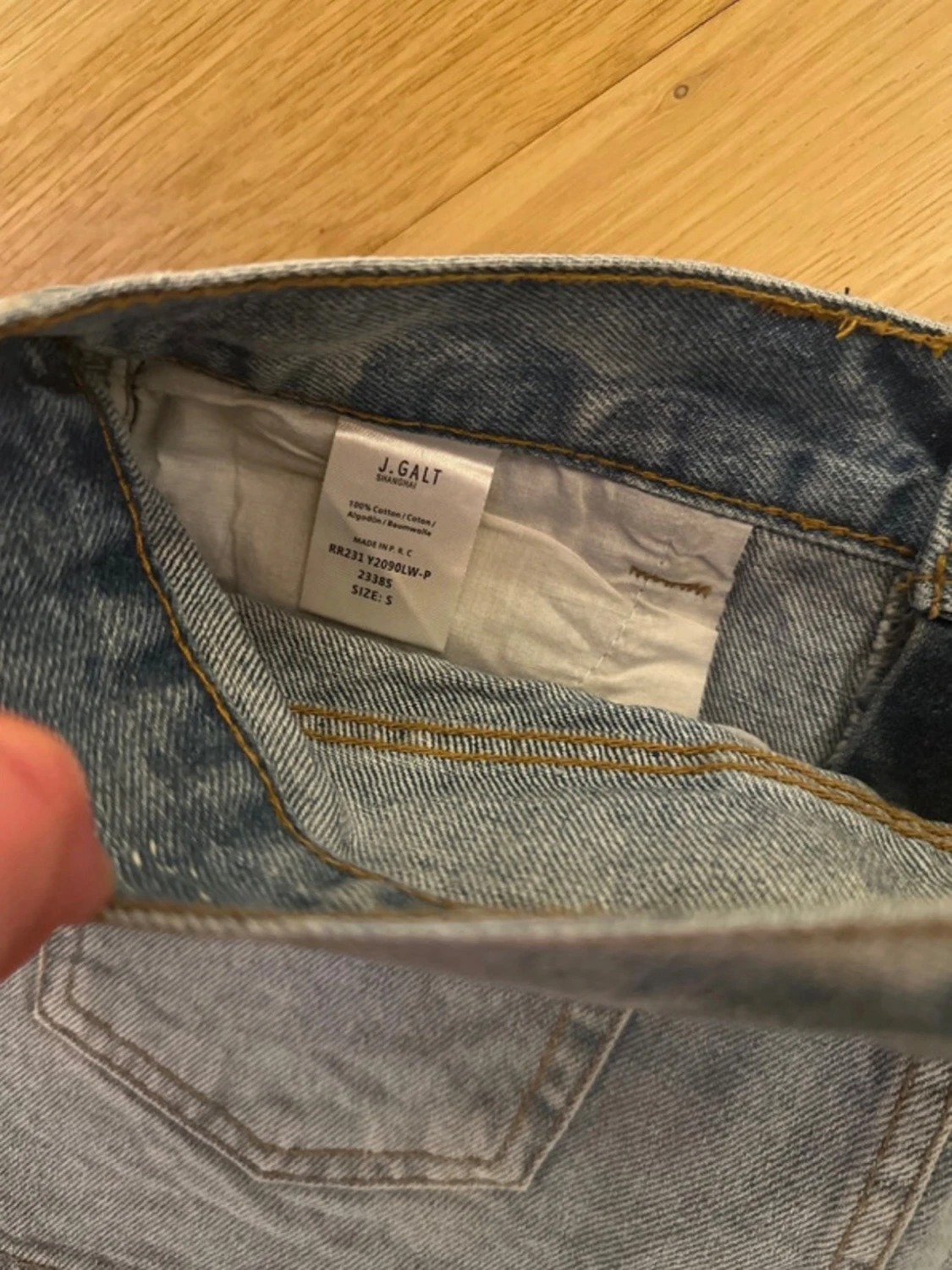 Lågmidjad Jeanskjol från brandy melville  - 3