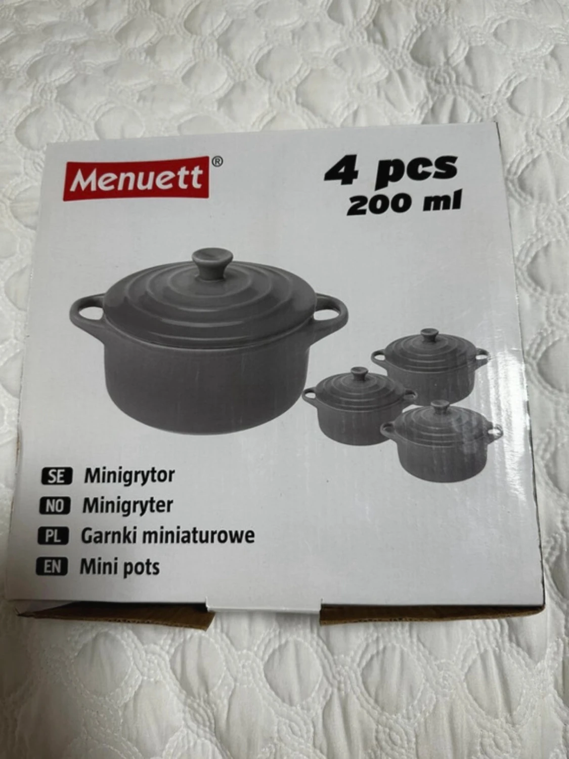 Menuett Mini Gryor 4st