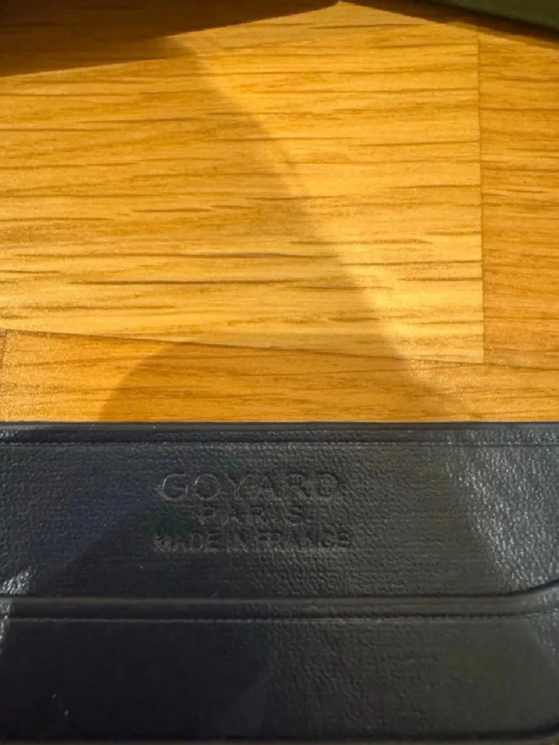 Marin blå kort hållare  - 1