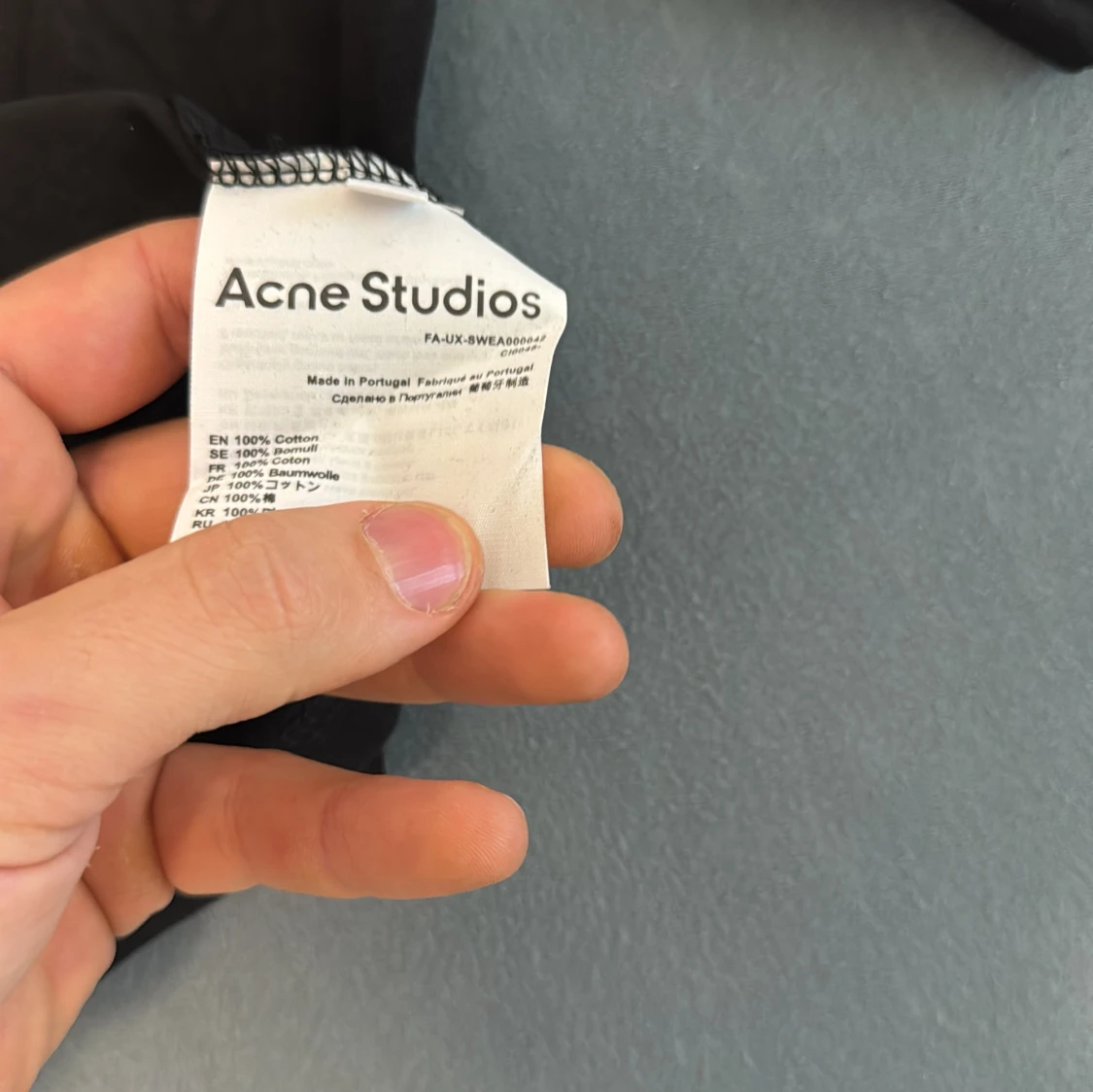 Svart Acne Studios t-shirt med tryck - 2