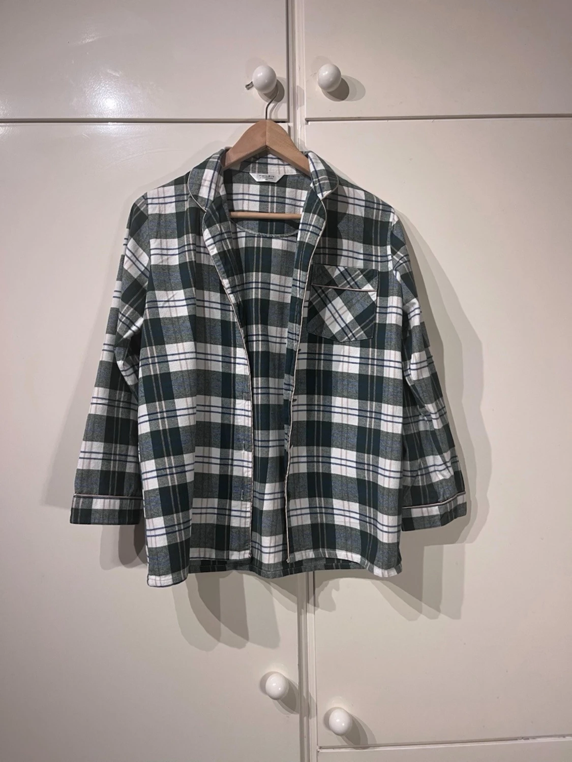 Grön, rutig julpyjamas!  - 4