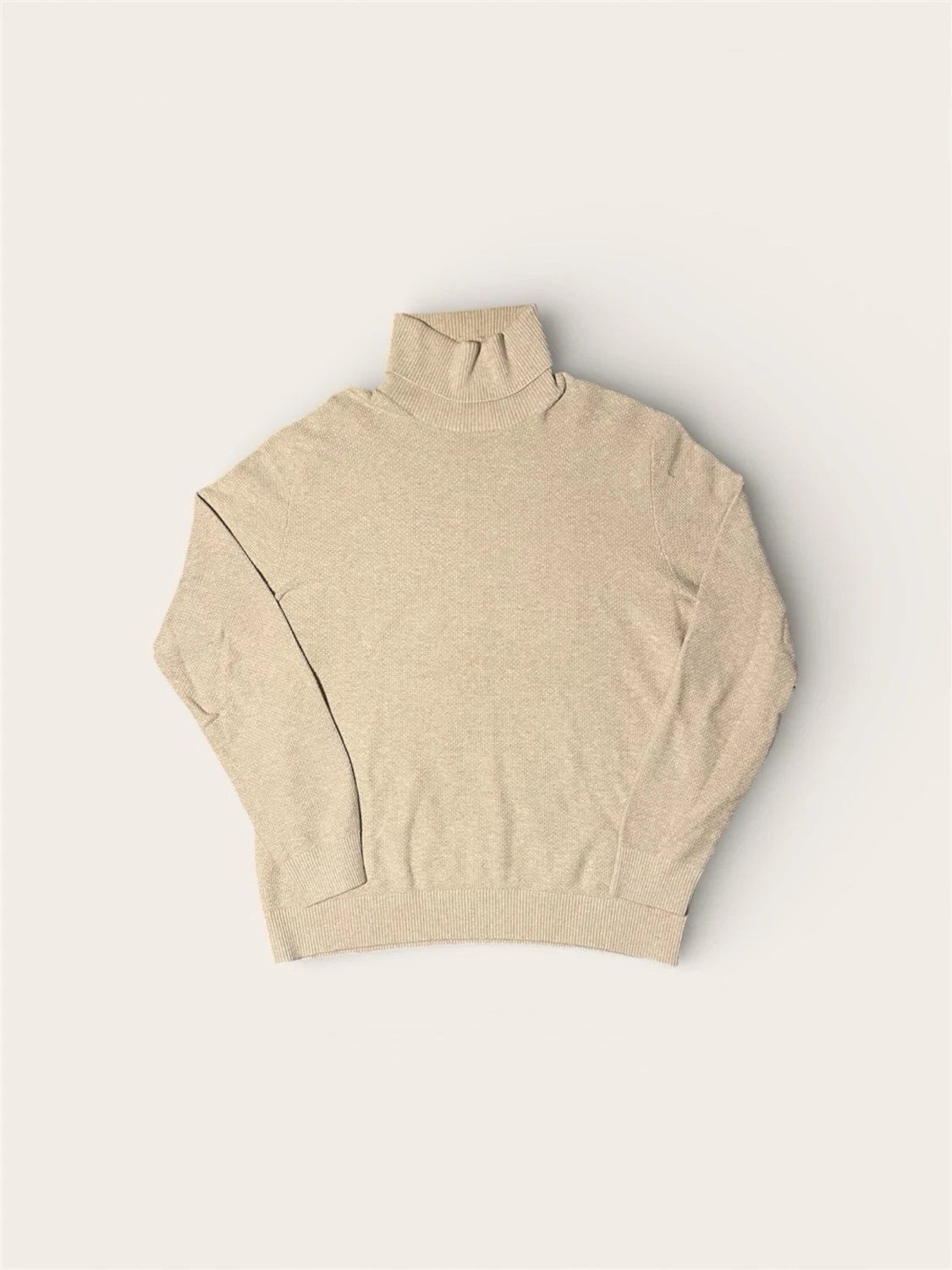 Beige polotröja från East West XL