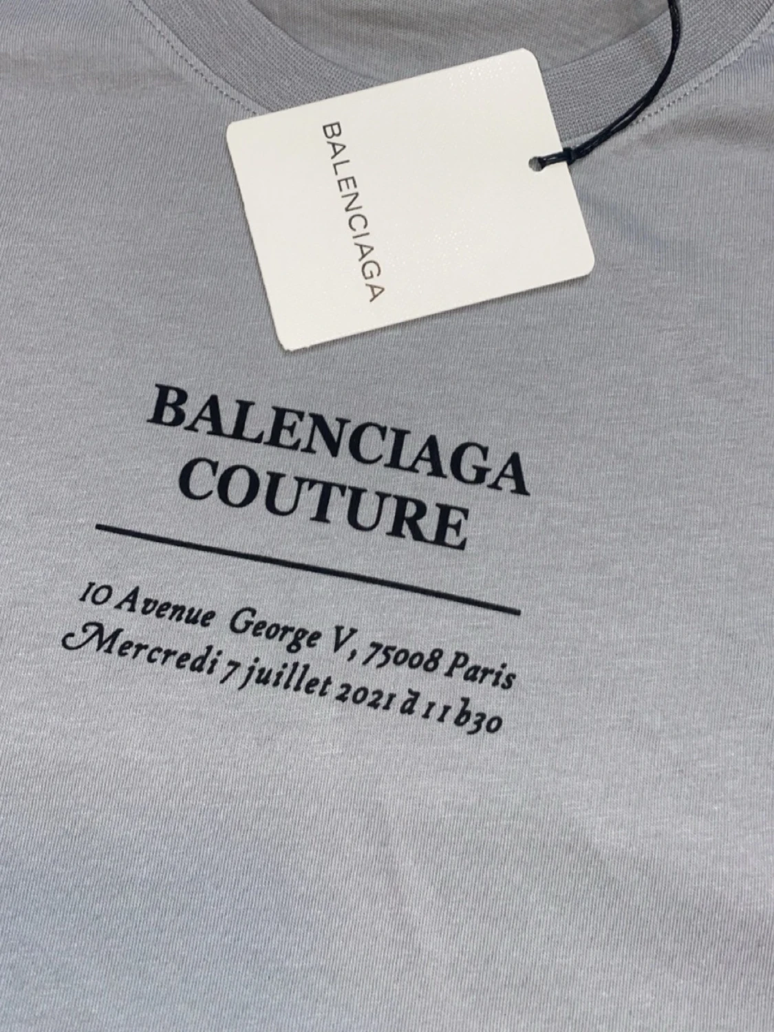 Grå   t-shirt XL - 1