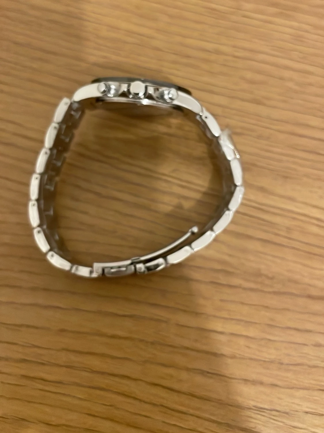 Silverfärgad Hugo Boss klocka - 1