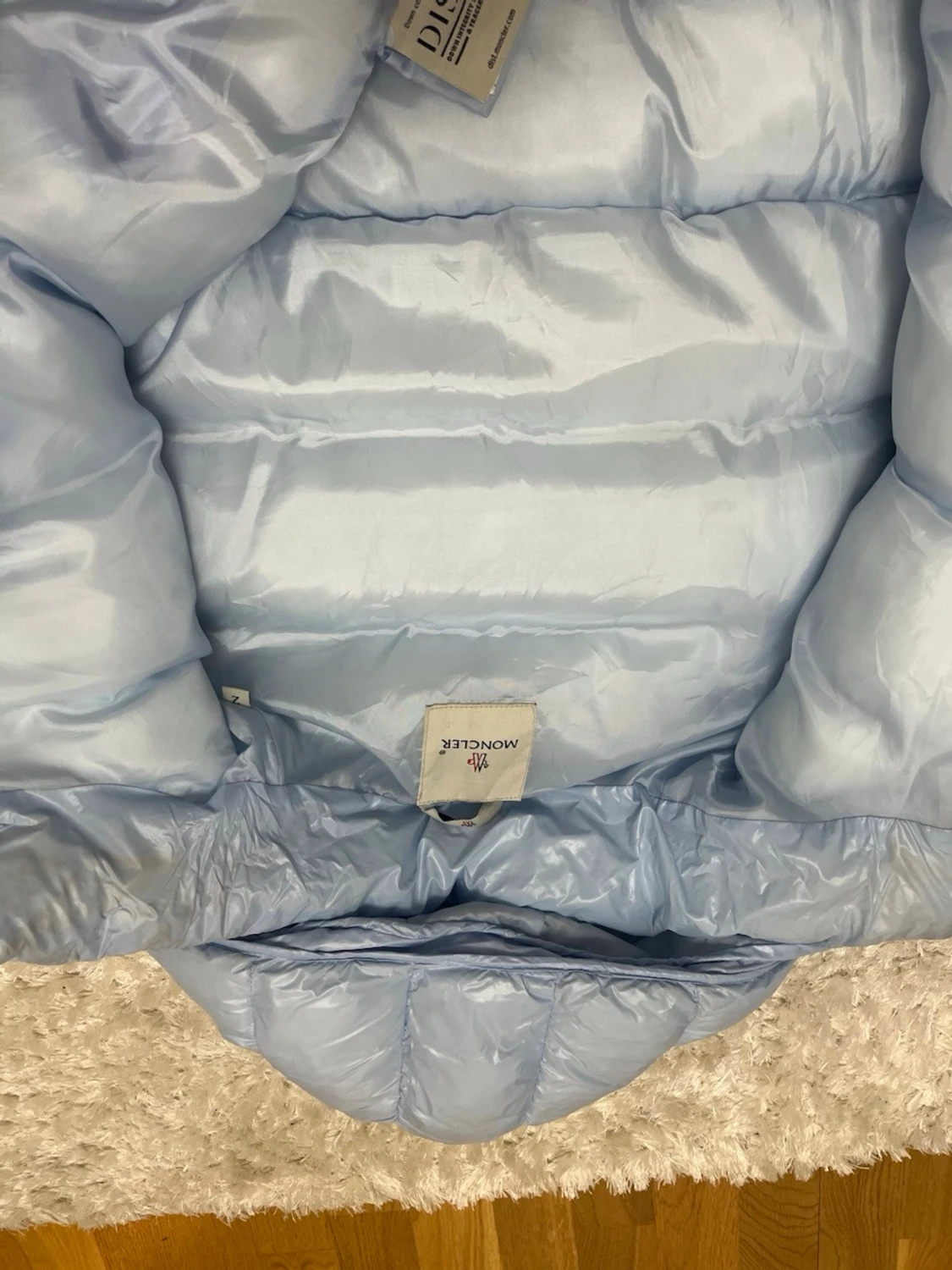 Ljusblå Moncler Maya - 3