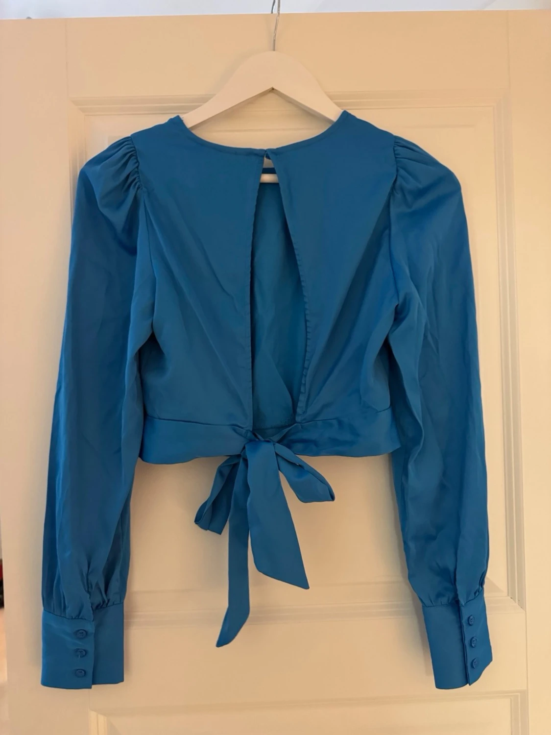 Blå omlott blus från Vero Moda - 1