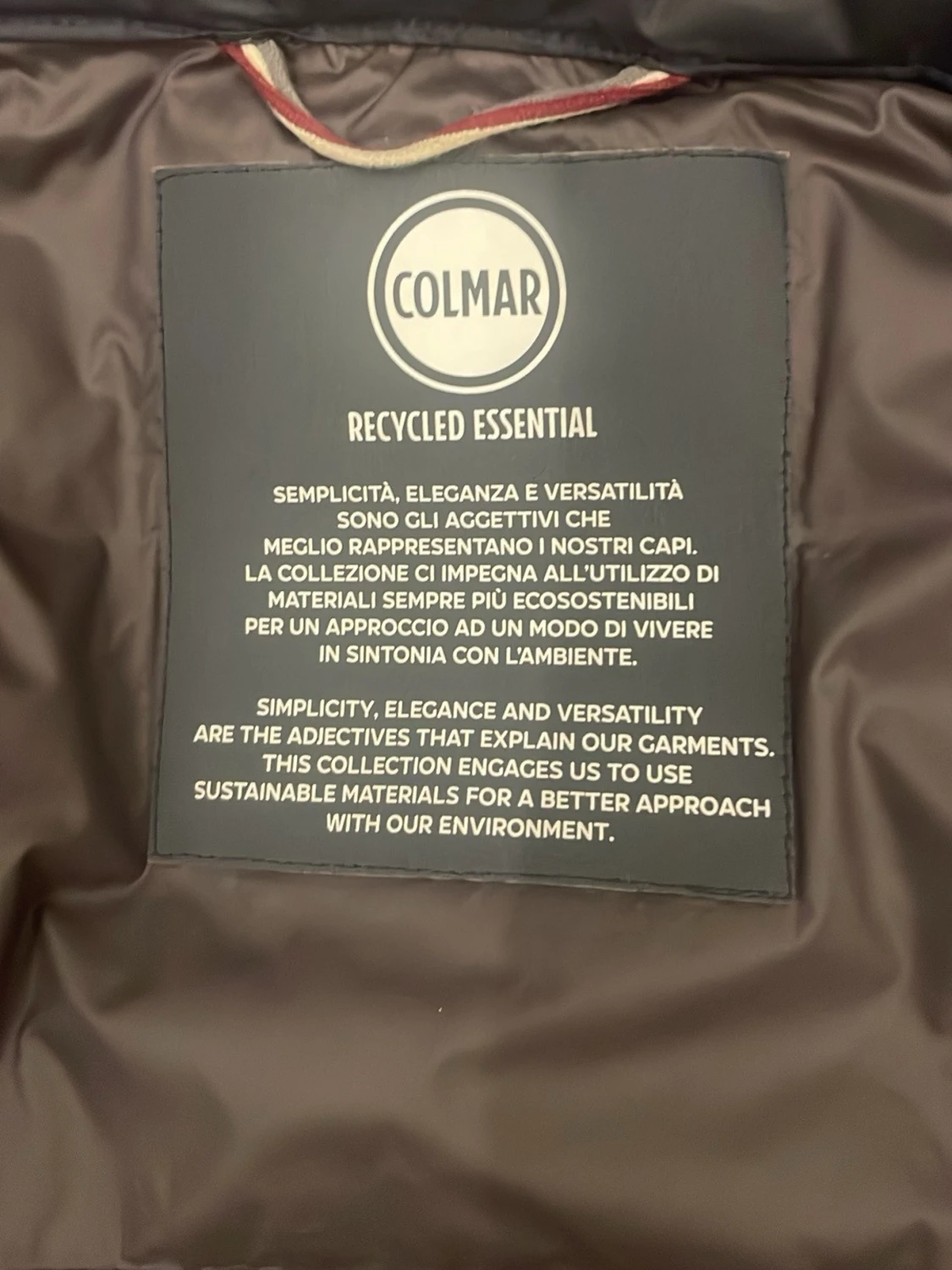 Svart pufferjacka från Colmar - 5