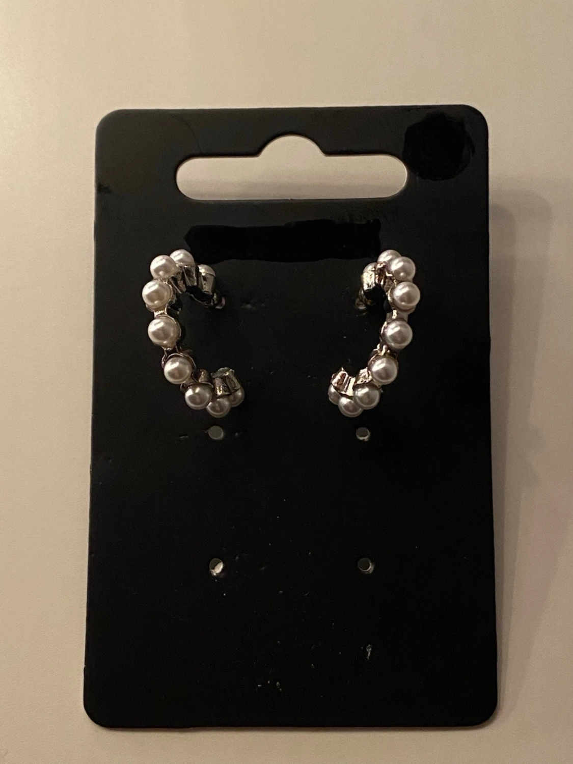 Jättesöta pärlörhängen