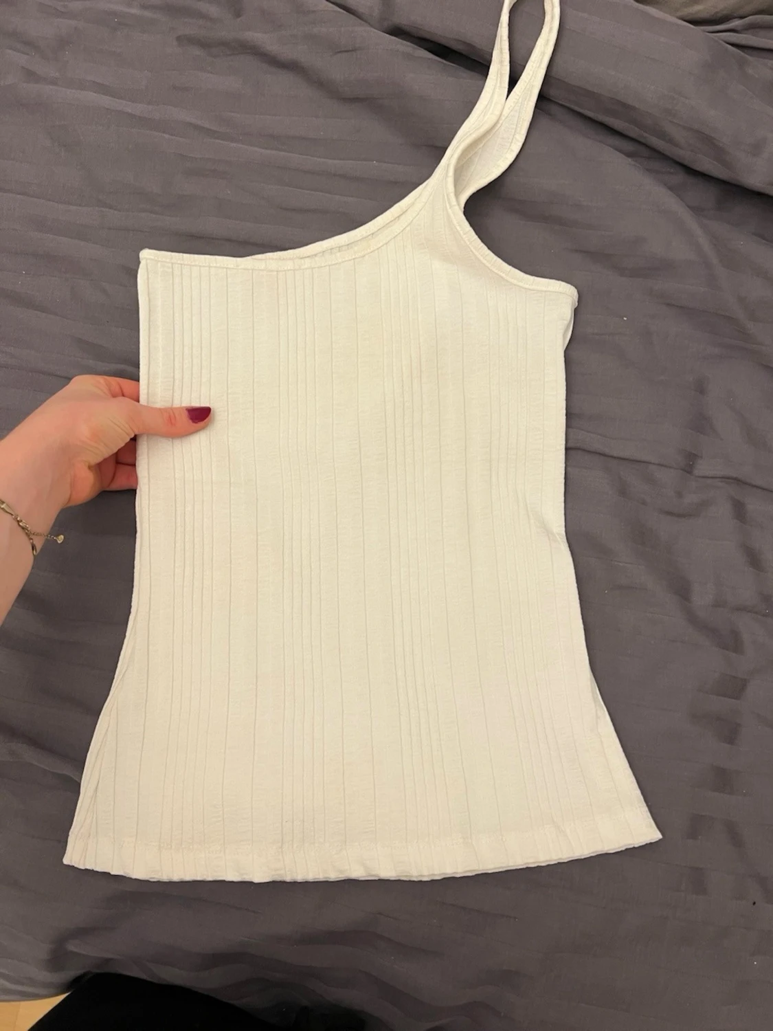 One-shoulder topp  - 1