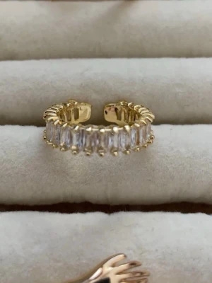 Diamant ring  - Justerbar 