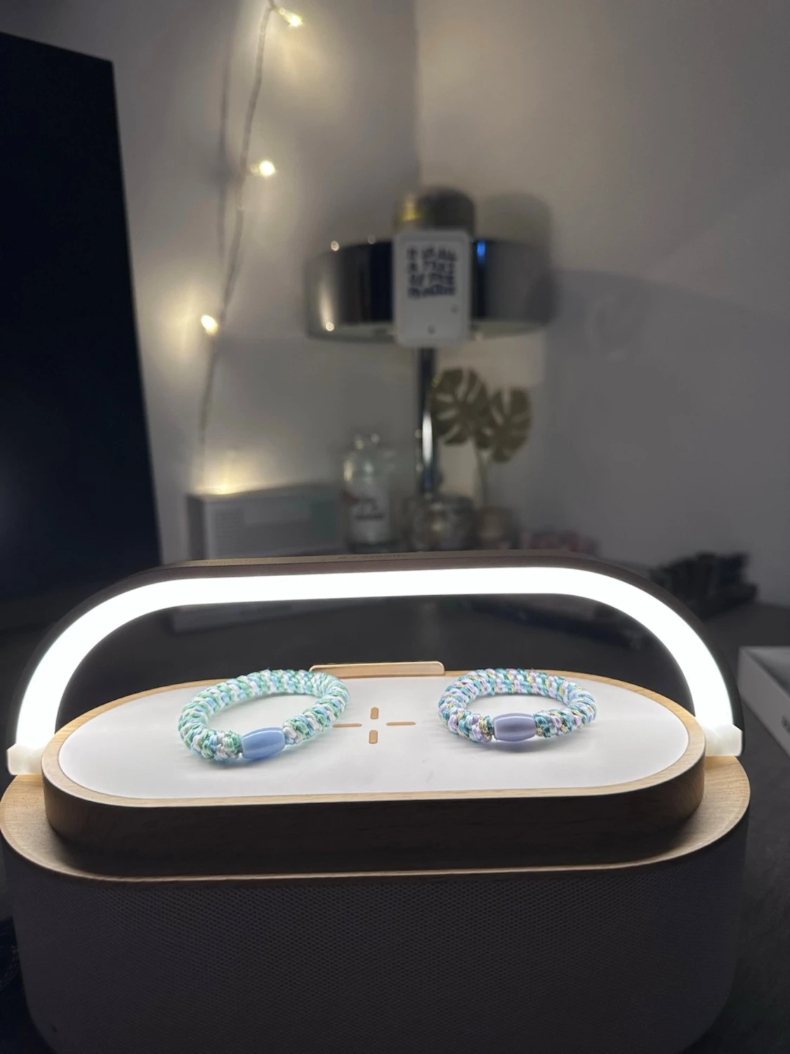 5st blåa armband  - 1