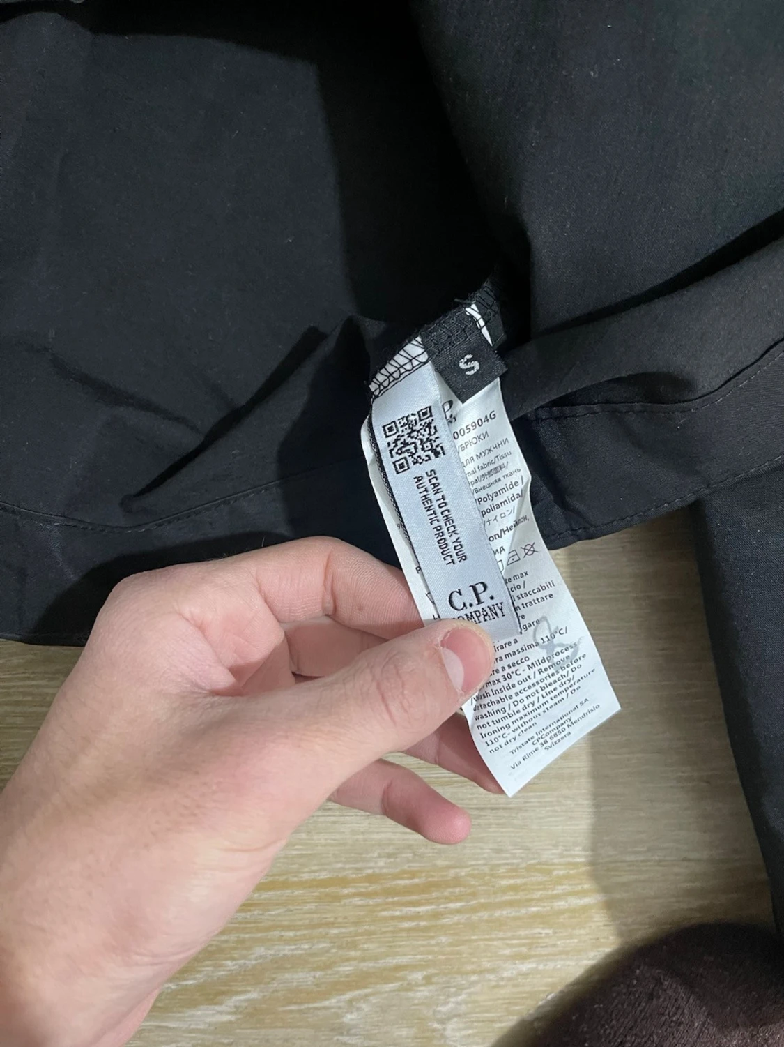 Svart overshirt från CP - 4