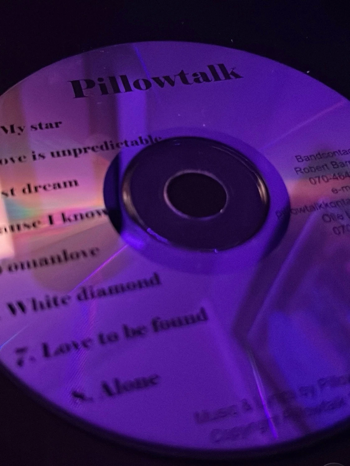 Pillowtalk cd 💿  - 2
