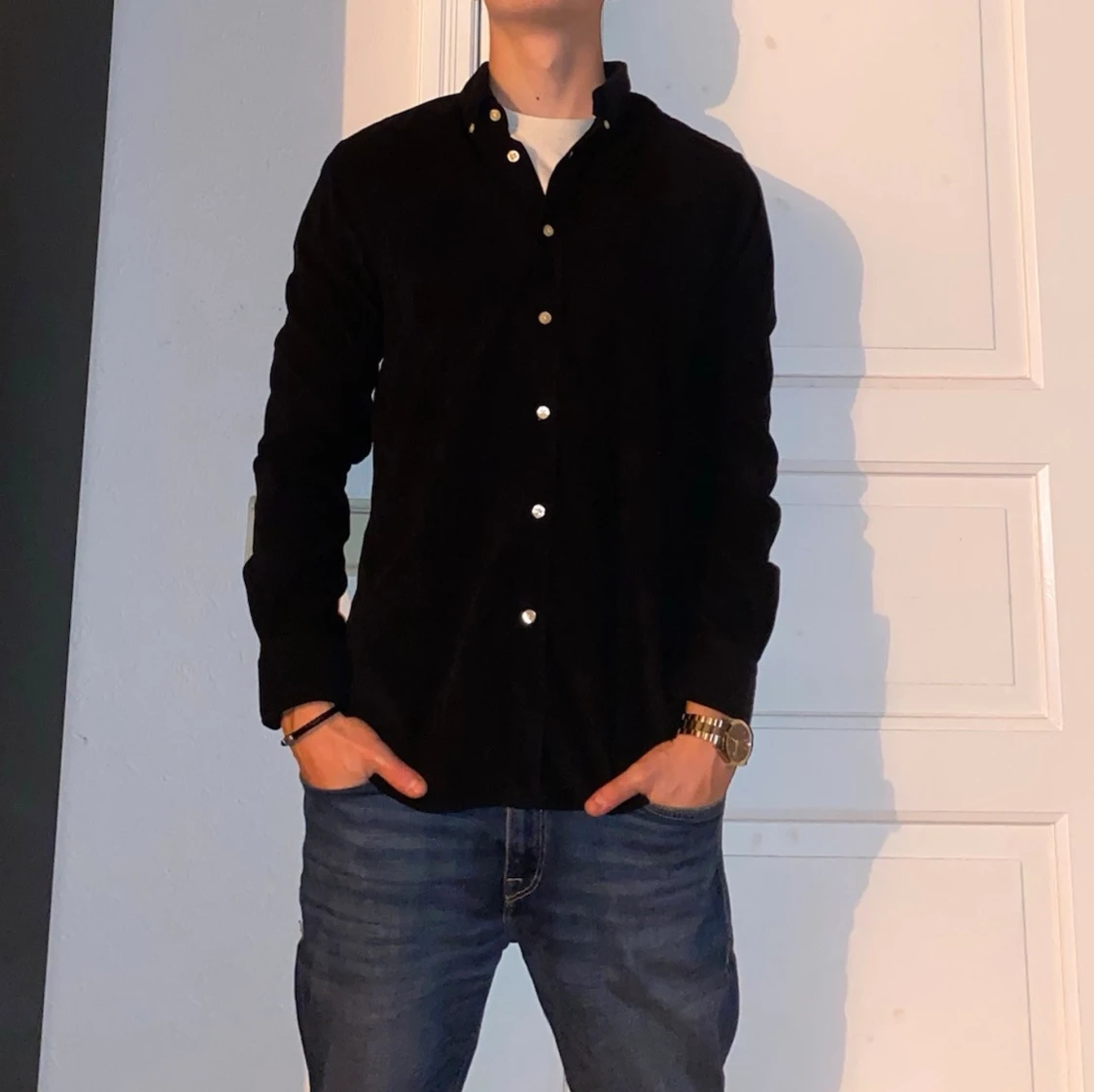 Svart skjorta från Morris