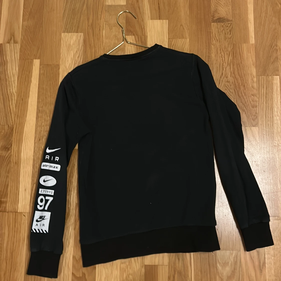 Svart Nike Air sweatshirt S - 2