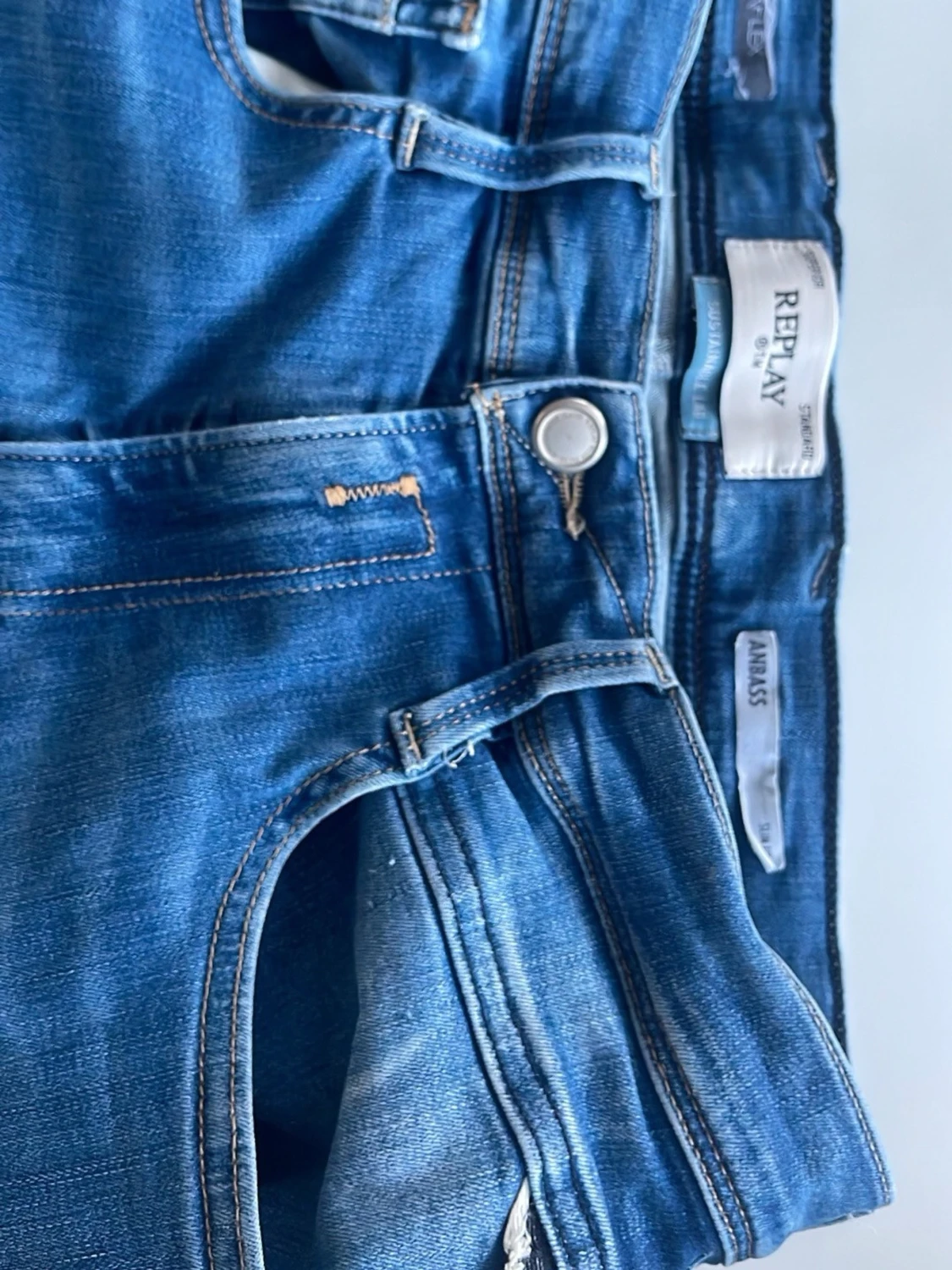 Replay Anbass blå jeans slim fit - 3