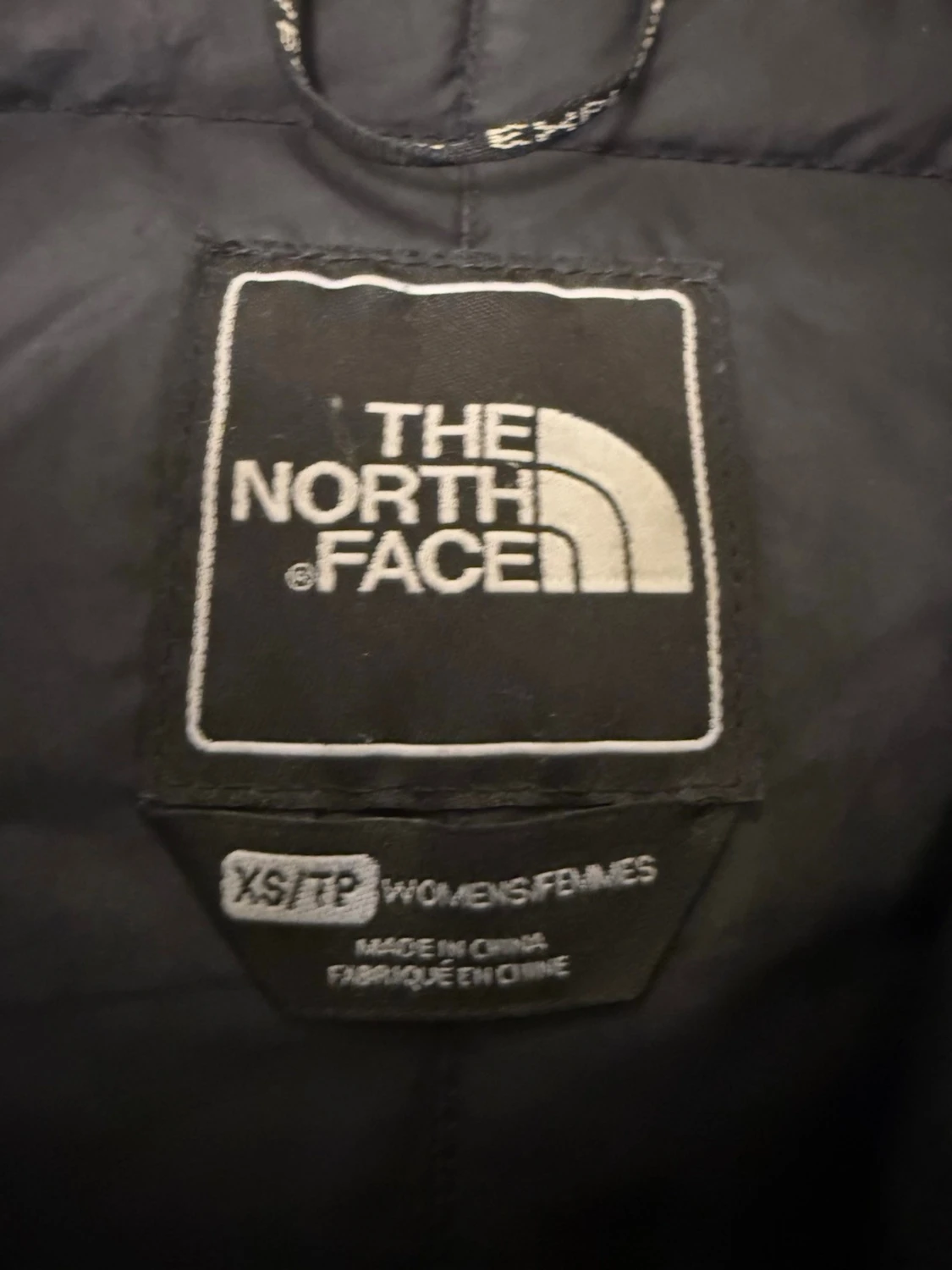 Svart lång dunjacka från The North Face - 2