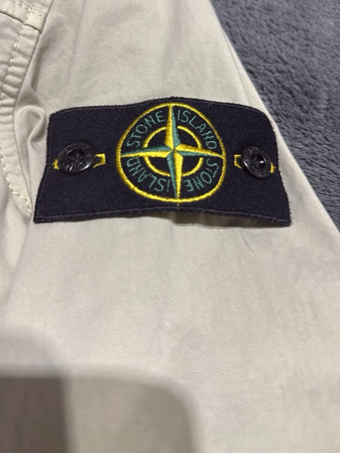 Beige overshirt från Stone Island - 3