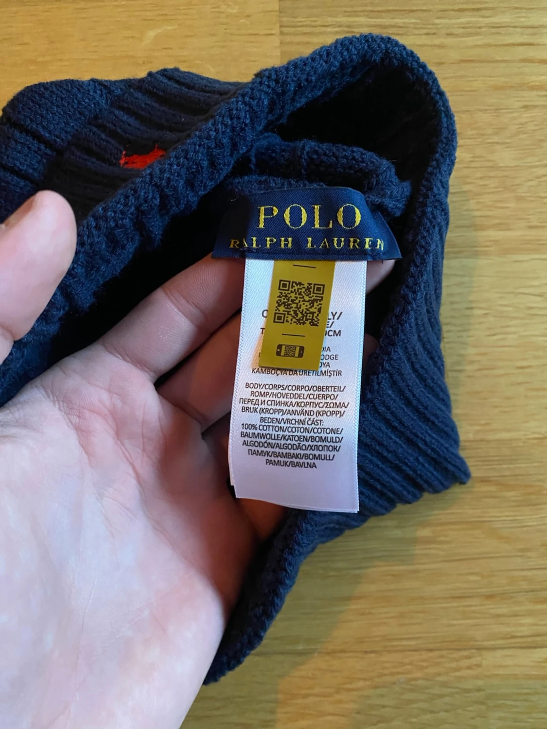Blå Ralph Lauren mössa - 2