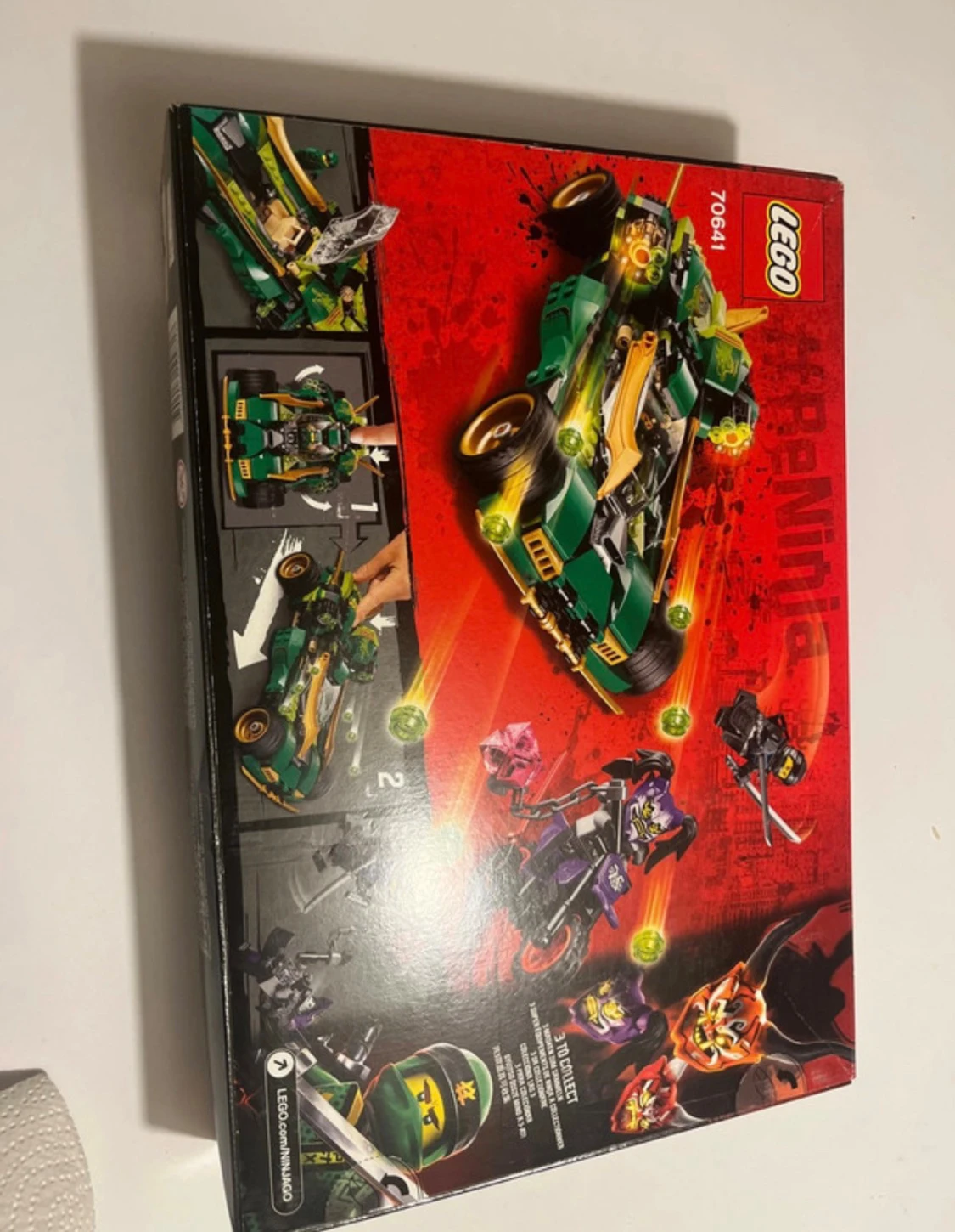 Ninja Nightcrawler 70641 Ninjago - oöppnat - 1