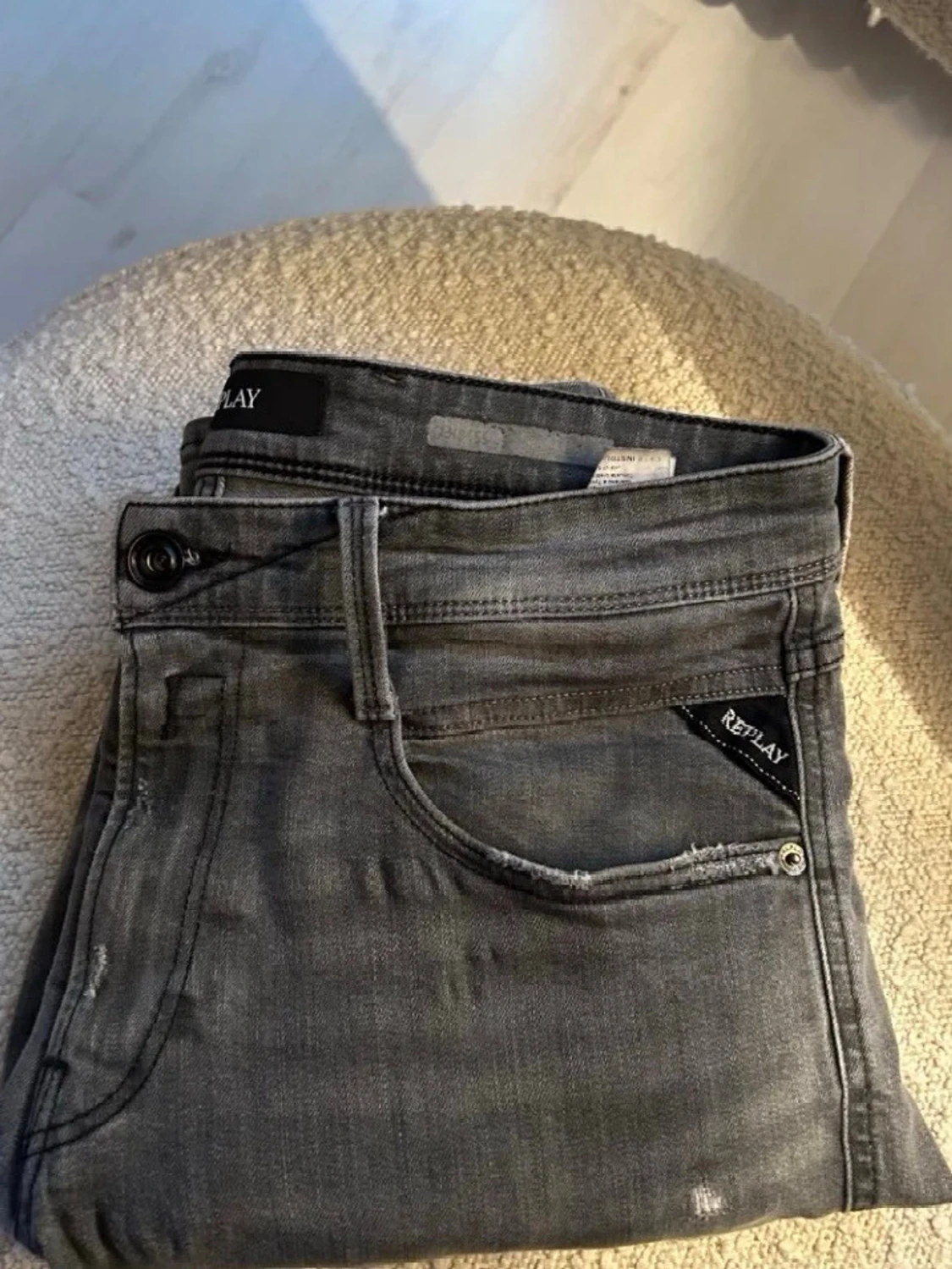 Replay jeans med slitningar  - 3