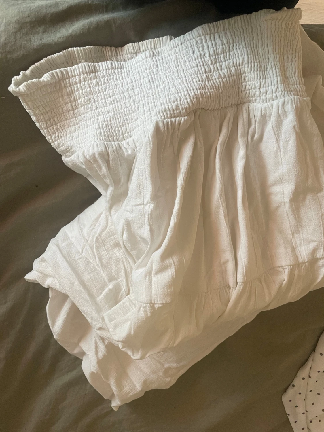 Vit långkjol från Bik Bok - 4