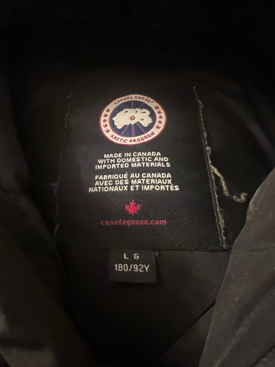 Svart Canada Goose Expedition dunjacka - 2