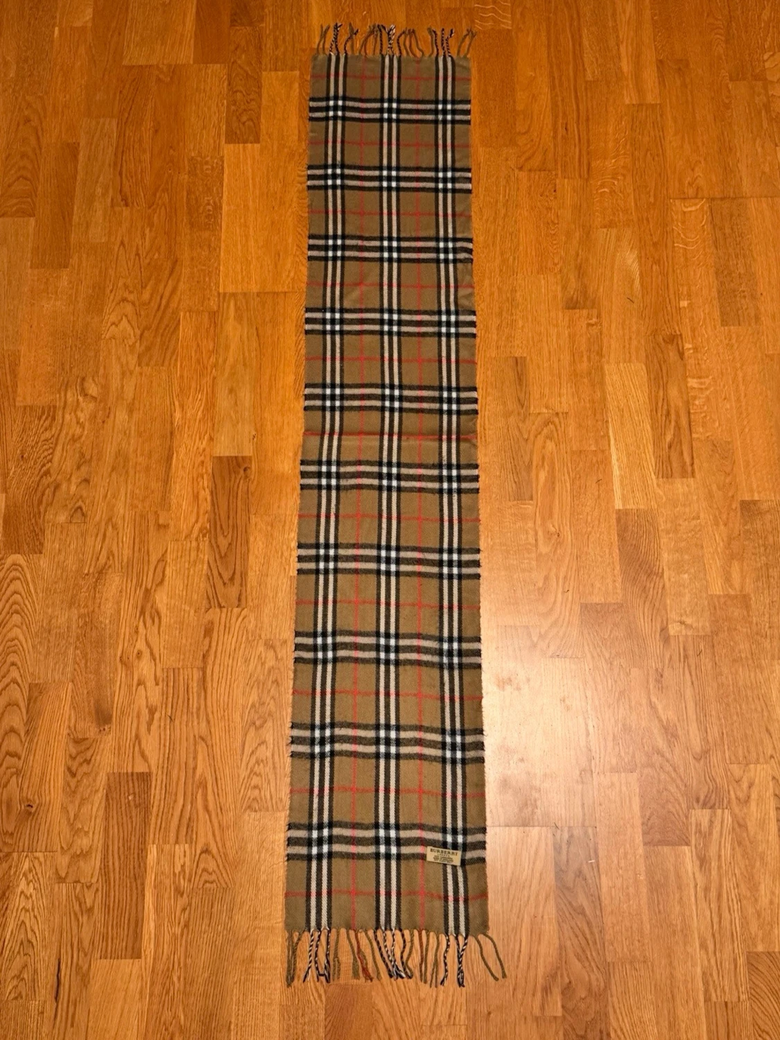 Beige Burberry halsduk - 2