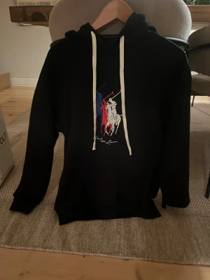 Ralph Lauren hoodie - Svart raffe hoodie! Väldigt bra skick, använt fåtal gånger. 