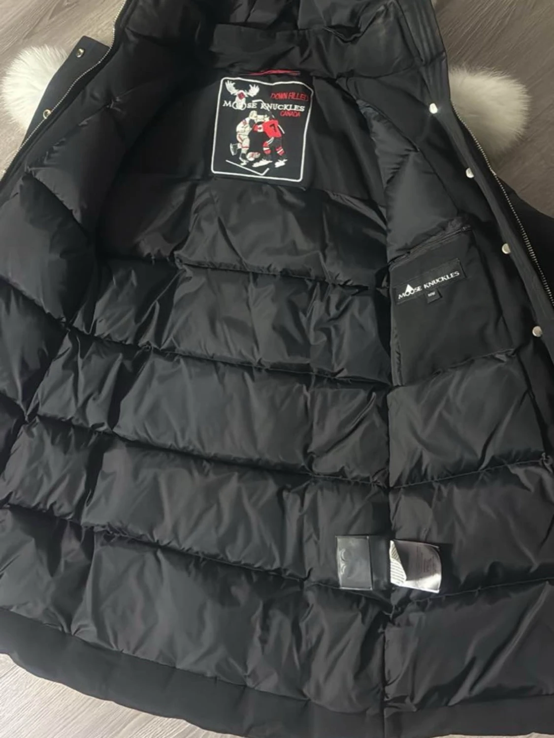 Svart dunjacka Moose knuckles - 2