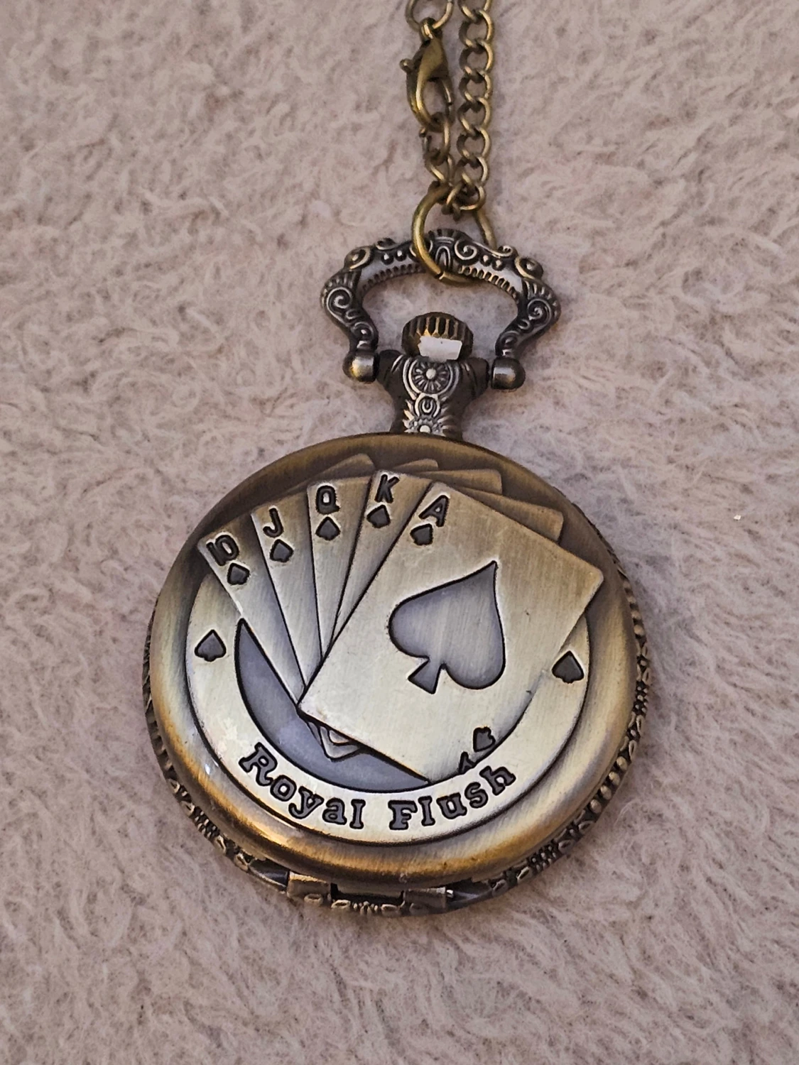 Fickur - halsbandsklocka- Royal Flush