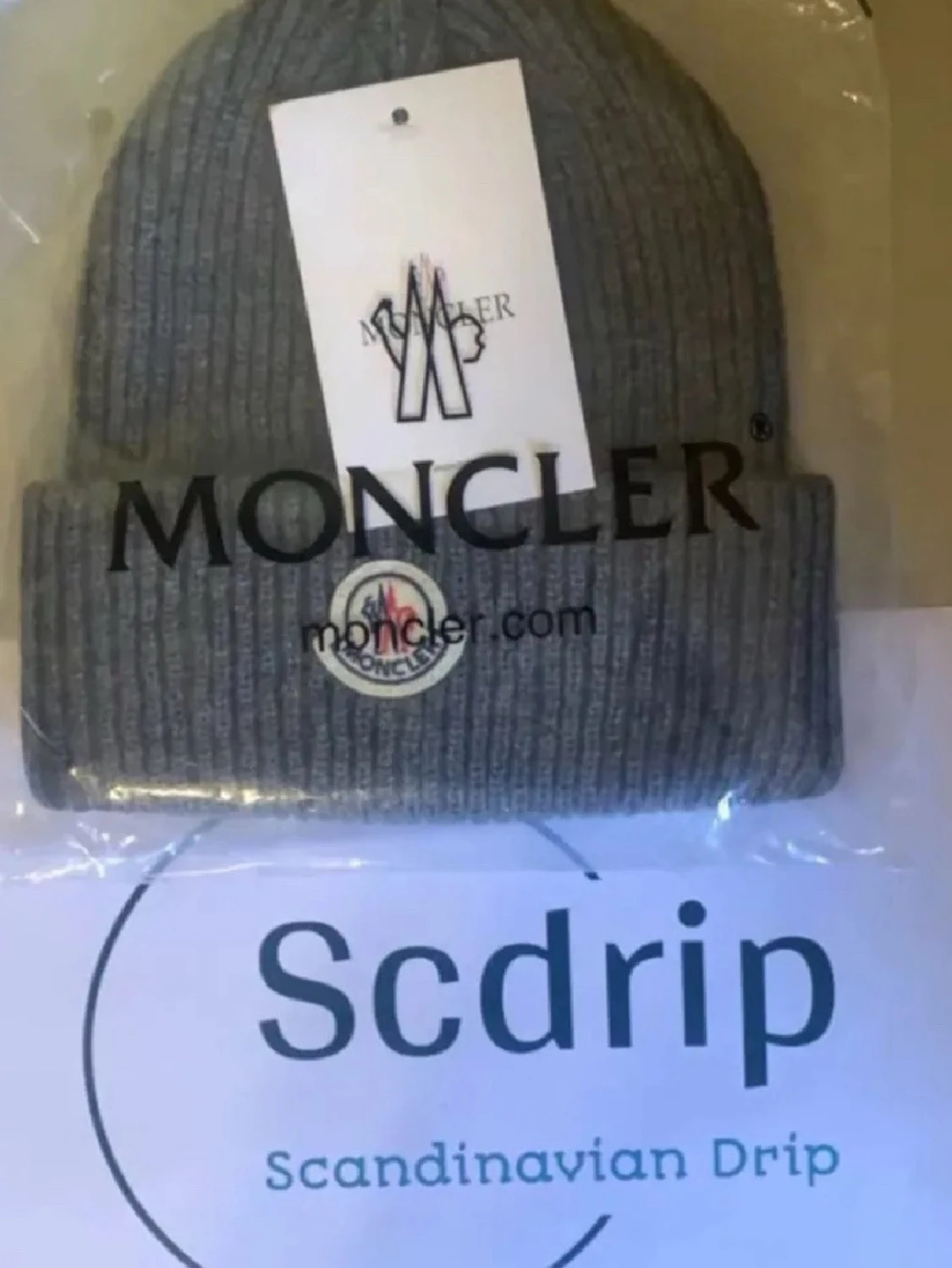 Moncler Mössa Grå - 1