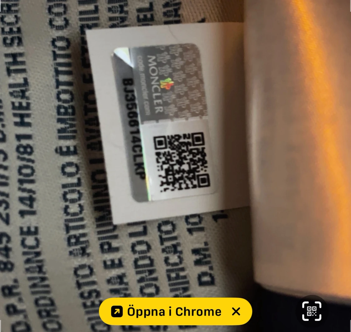 Blå Moncler vinterjacka - 6