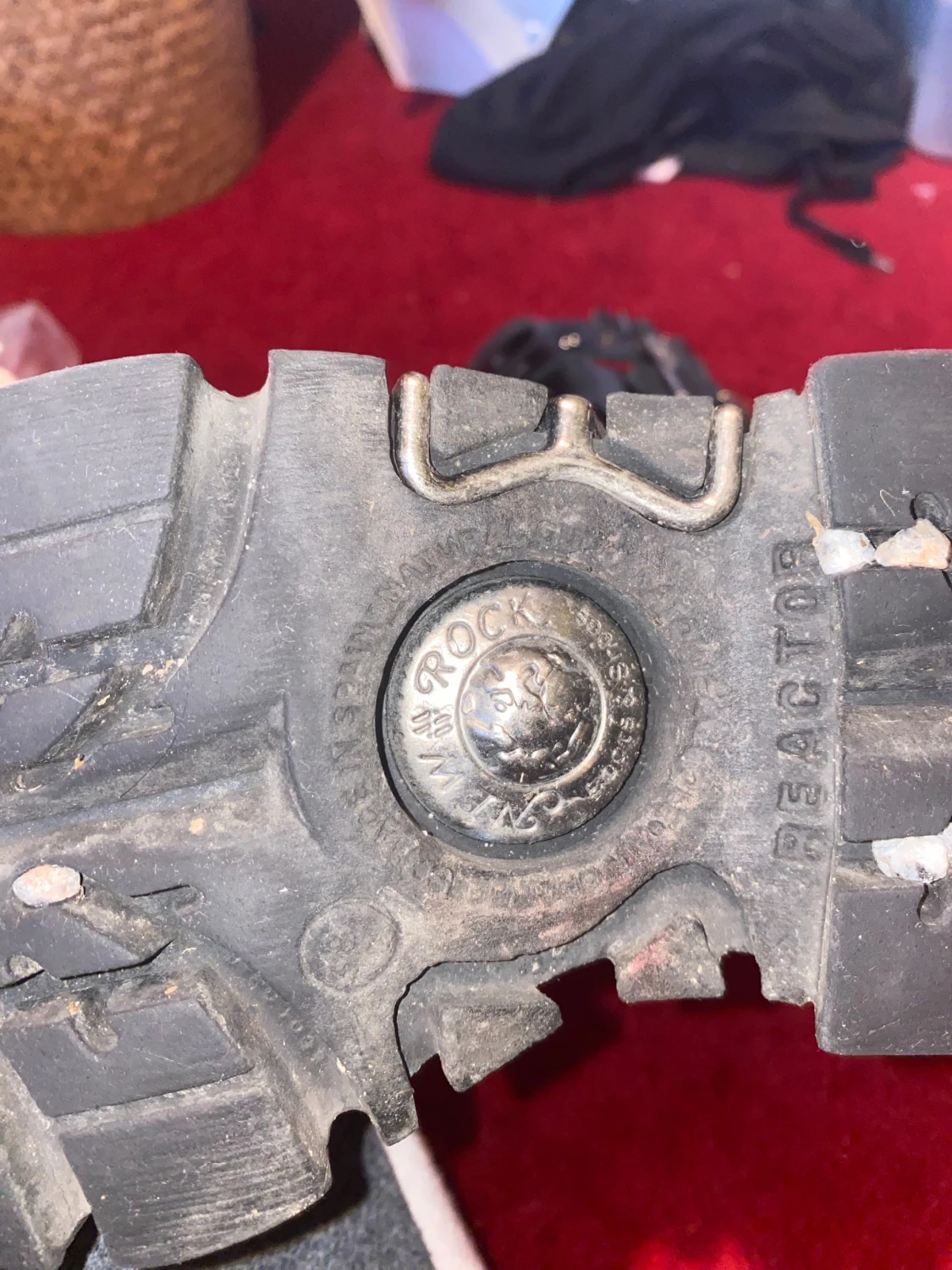 New Rock svarta boots med nitar - 3