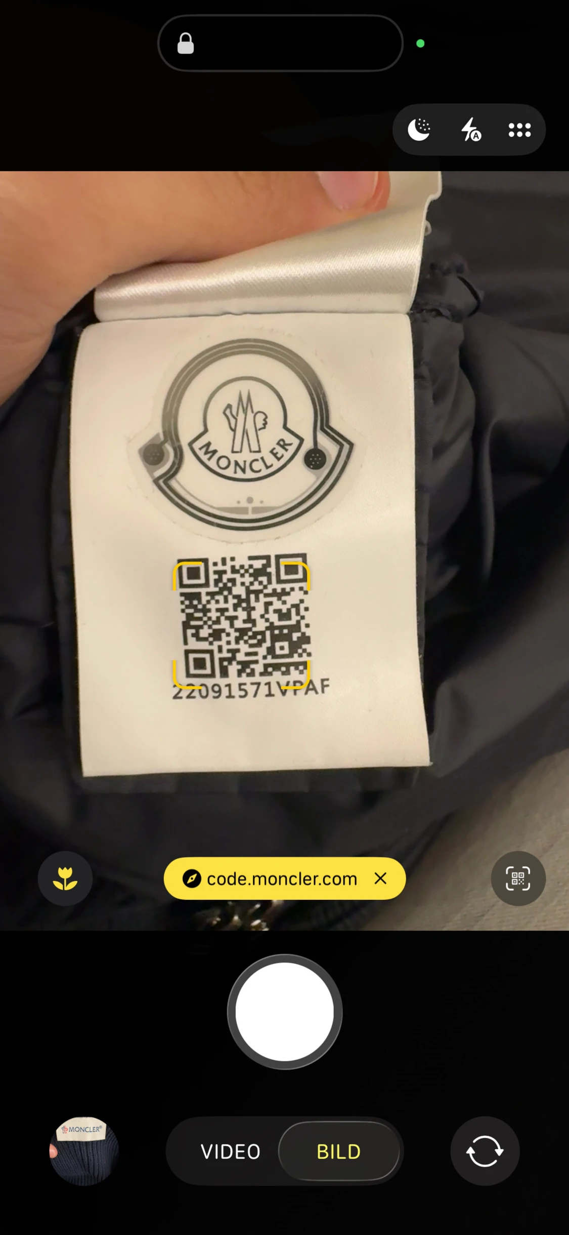 Moncler cardigan jacka storlek M  - 3