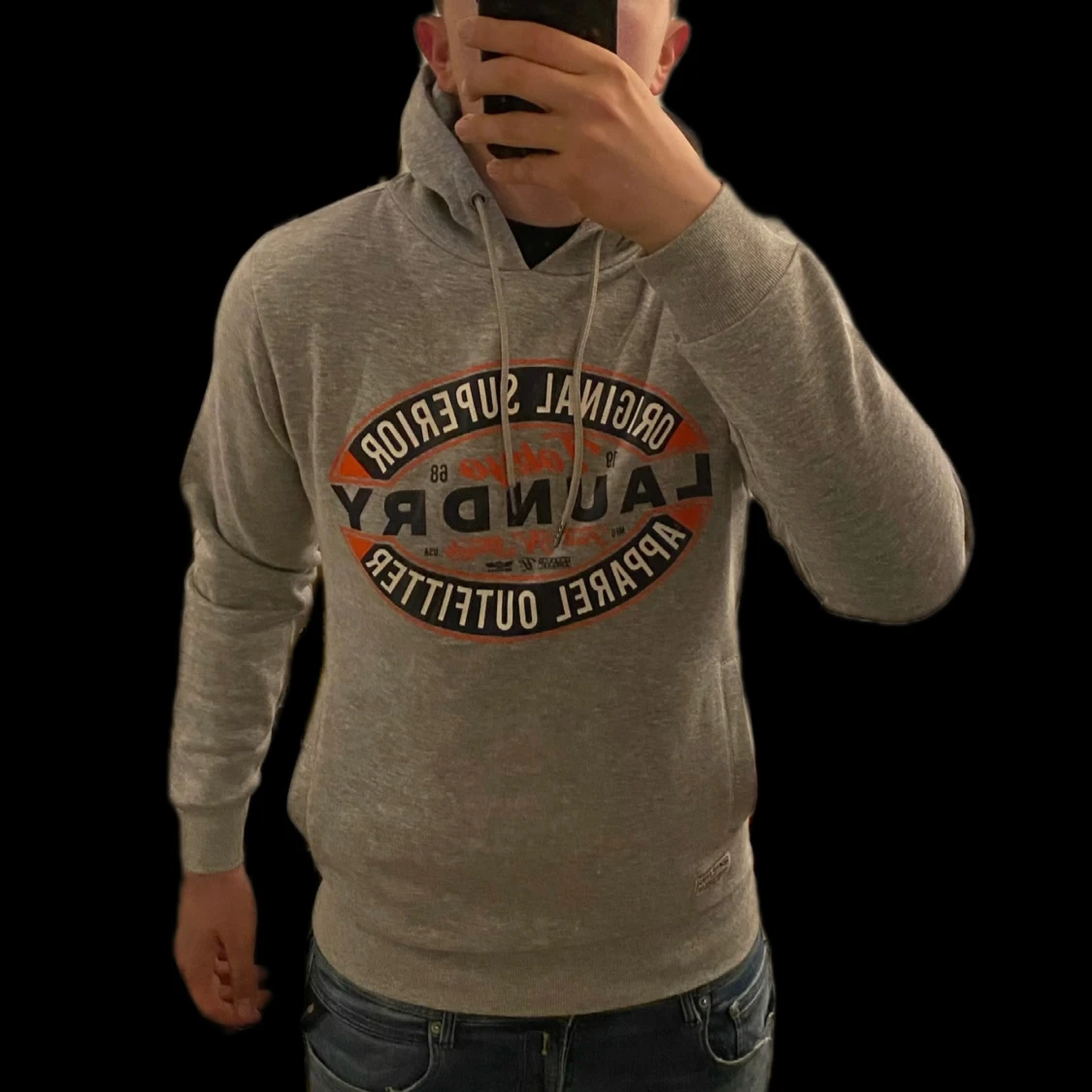  NY Grå hoodie Tokyo Laundry S - 1