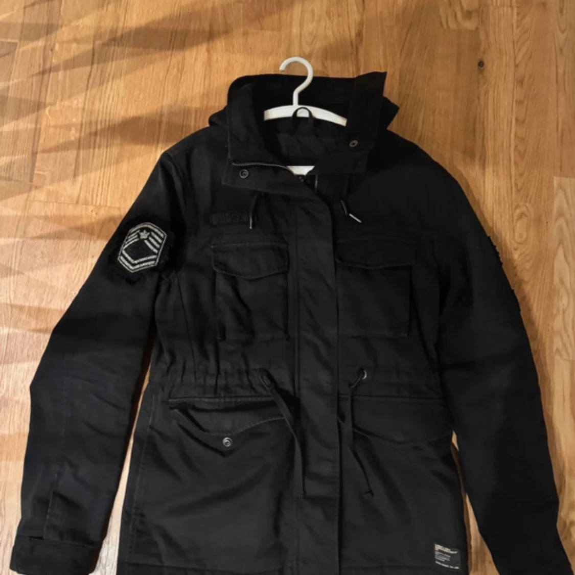 Svart fieldjacket  - 1
