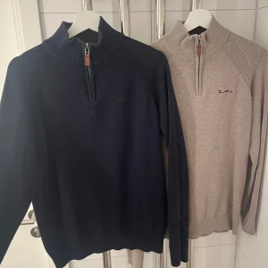 2 styckna half zip bondelind  - Hej säljer nu dessa 2 riktigt fina ull half zip tröjor i märket bondelind de säljs för 700 nya mitt pris för båda är 749kr.
