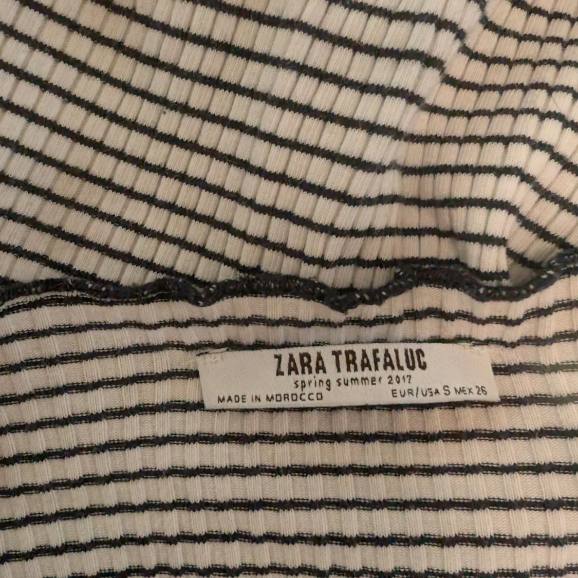 Randig ribbad topp från Zara Trafaluc - 2