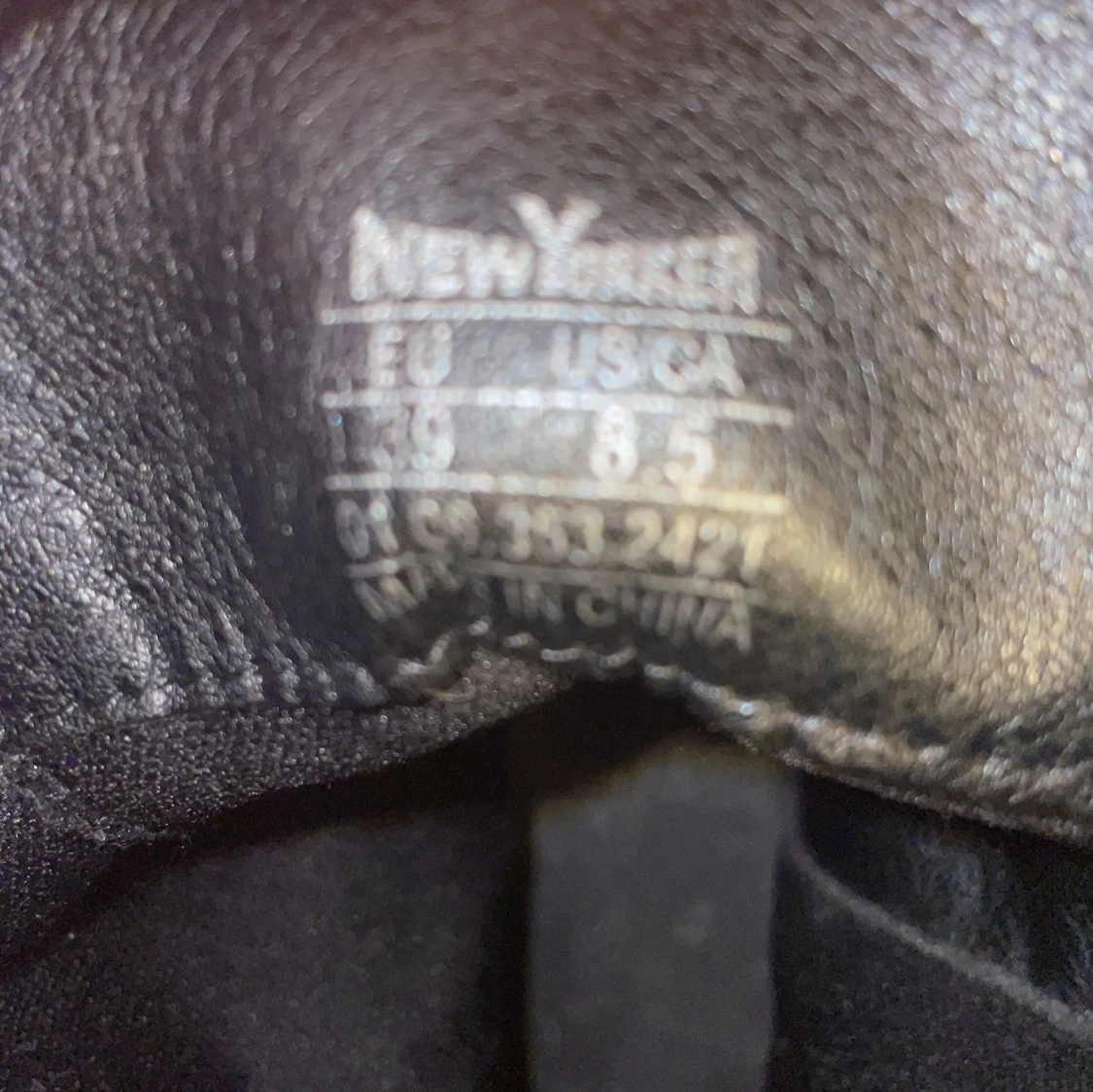 Svarta boots med platåsula och snörning - 4